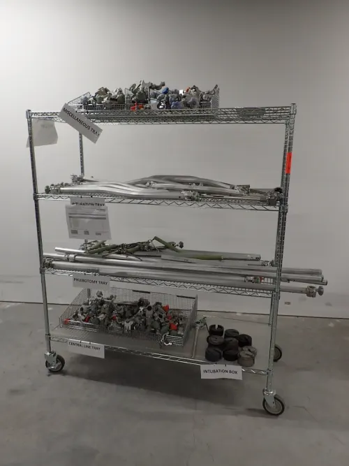 Metro Style Rack on Casters