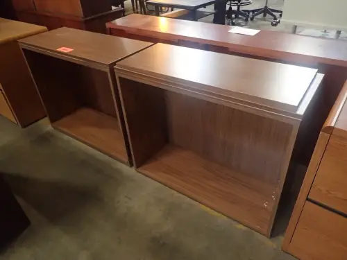 (2) Wooden Bookshelves