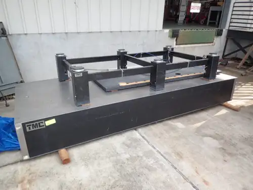 (1) TMC 14-B24-44 Micro-g 143.5"X59.5" Neumatic Antivibration table