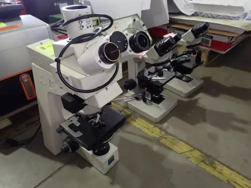 (3) Assorted Microscopes