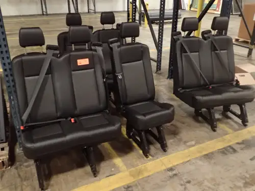 (4) Assorted Ford Transit Rear Seats