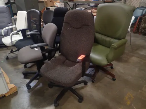 (8) Assorted Rolling Chairs