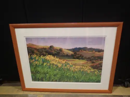 (1) 49" X 37" Medium Framed Artwork