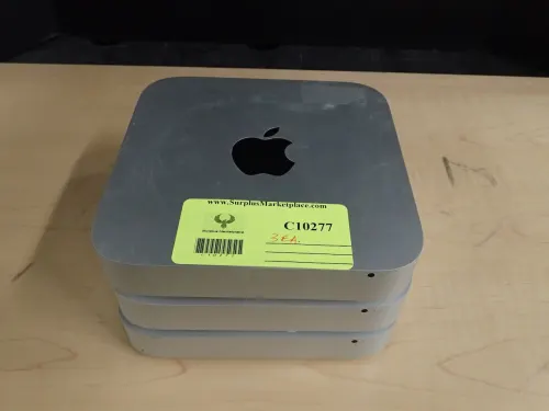 (3) Apple Mac Mini A1347  (HARD DRIVES REMOVED)