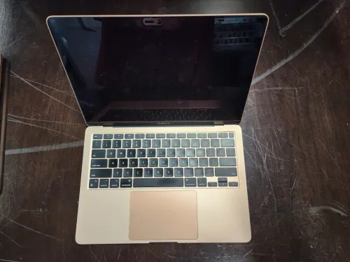 (2) ROSE GOLD Apple MacBook Airs