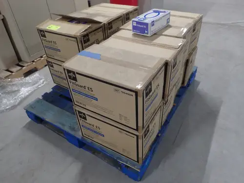 (35,000) Medium Nitrile Exam Gloves (NEW IN BOX)