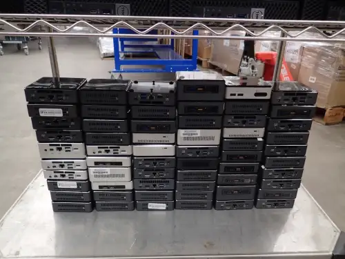 (65) Assorted Computers (HARD DRIVES REMOVED)