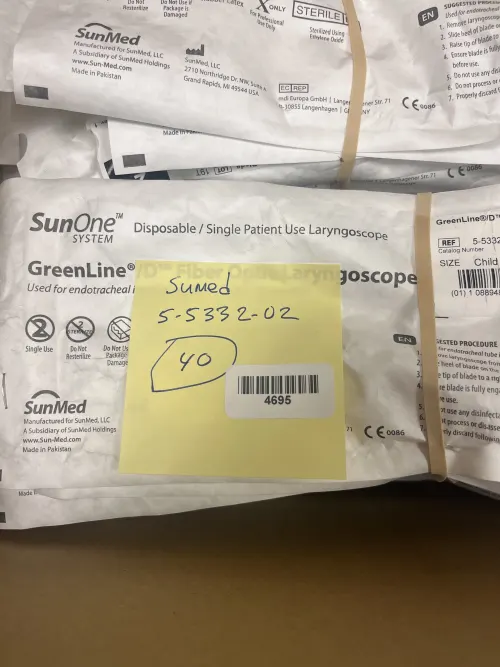 Sunmed Laryongoscope Blades (New)