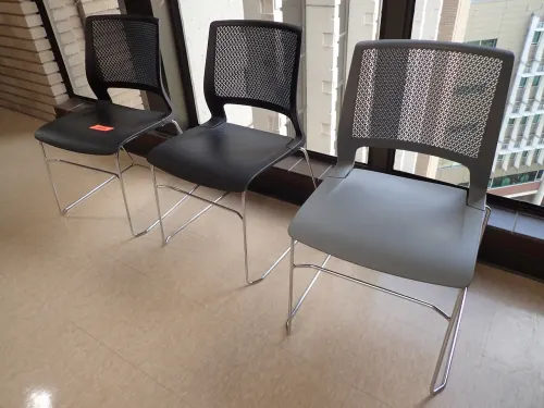 (3) Stackable Chairs