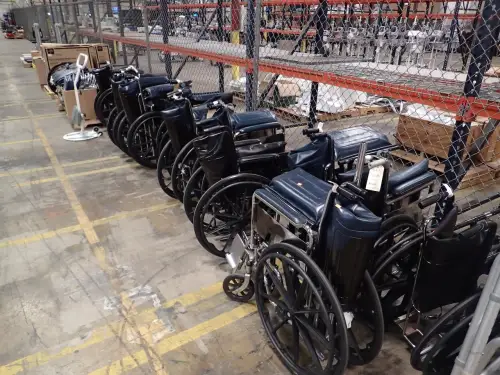 Assorted Wheelchairs And Accessories