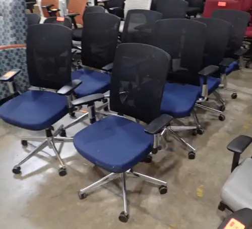 (8) Assorted Rolling Chairs