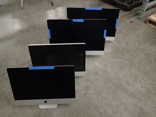 (4) Assorted iMac Computers (HARD DRIVES REMOVED)