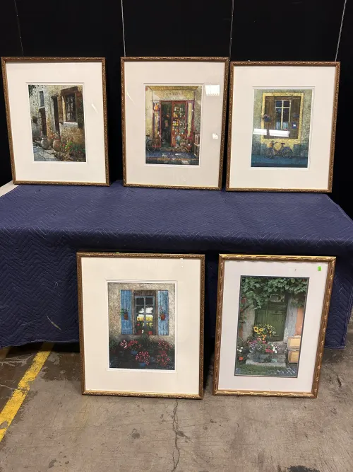 (6) Framed Artwork Lot