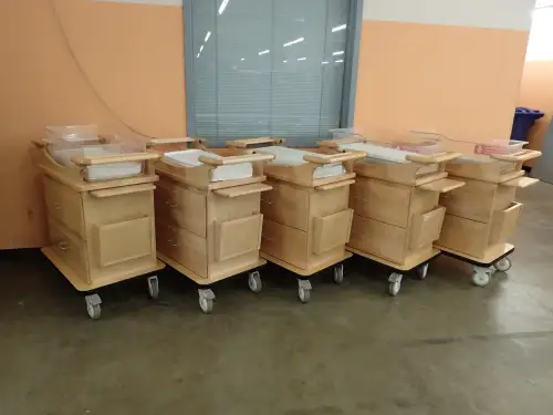 (5) Rolling Bassinets