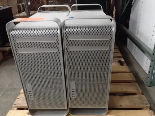 (2) Assorted Apple Mac PRO Computers (HARD DRIVES REMOVED)