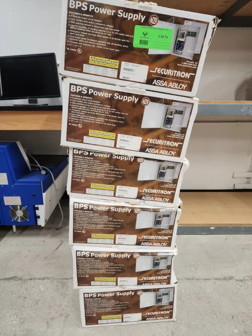 (6) Securitron BPS Power Supply