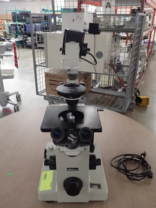 (1) Nikon Diaphot Microscope With (5) Objectives