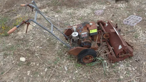 (1) Reel Mower w/ Briggs and Stratton Engine  (Grounds Dept.)