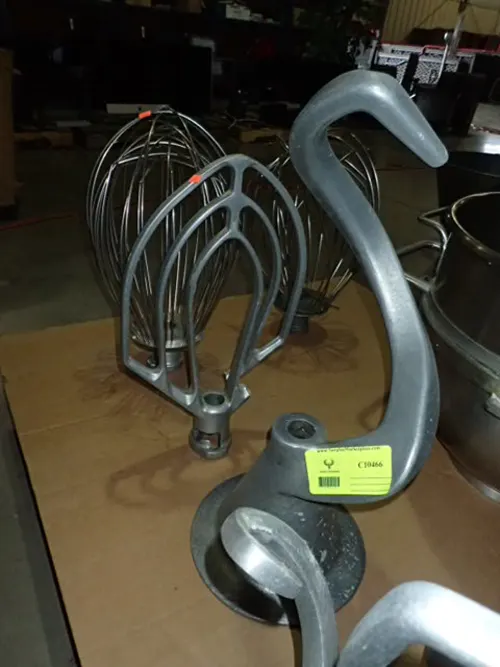 (7) Assorted Large Hobart Mixer Attachments