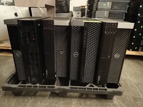 (4) Assorted Dell Precision Computers (HARD DRIVES REMOVED)