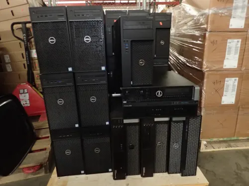 (11) Assorted Dell Computers  (HARD DRIVES REMOVED)