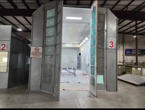(1) Kayco Spray Booth with Fire Suppression System