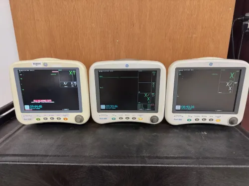 (3) GE Dash 4000 Patient Monitors