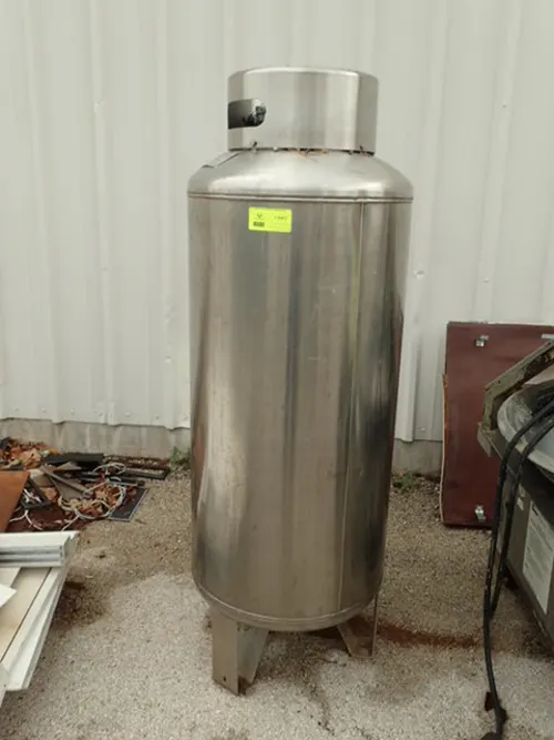 (1) WRT-4 Stainless Steel Nitrogen Tank
