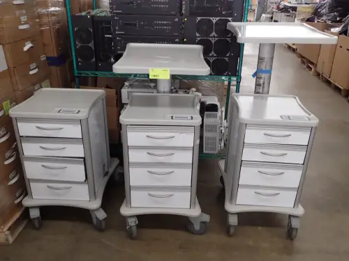 (3) Solaire Mini Crash Carts