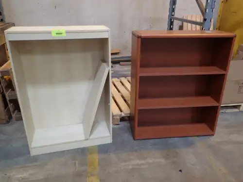 (2) Wooden Bookshelves