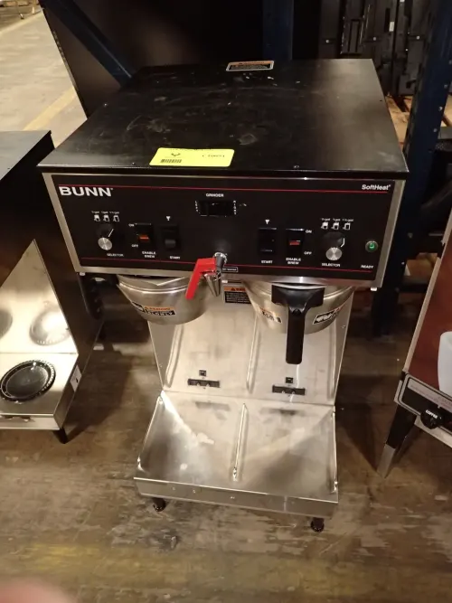 (1) Bunn SoftHeat Dual Commercial Coffee Maker