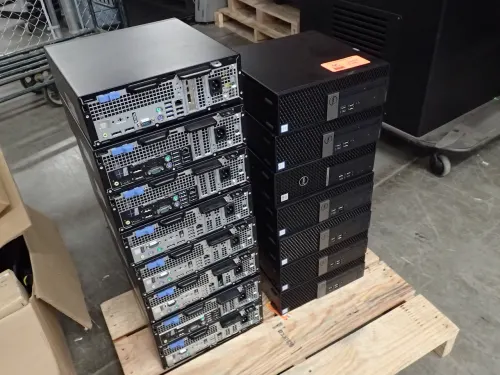 (15) Assorted Dell Computers (HARD DRIVES REMOVED)