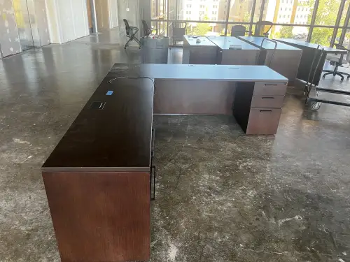 (1) Dark Brown Desk