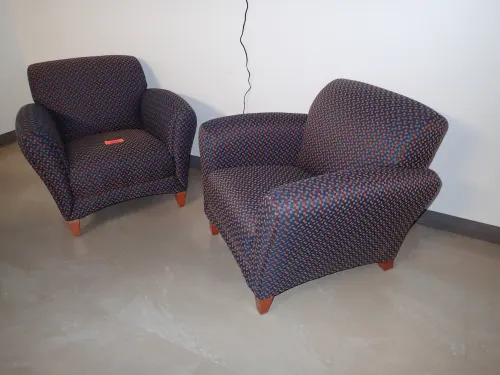 (2) Upholstered Arm Chairs (1st Floor East)