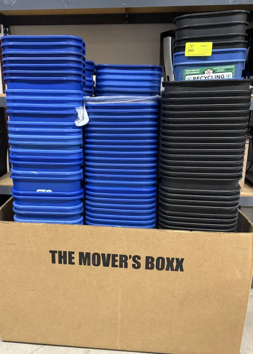 Approximately 150 Trash/Recycle Containers