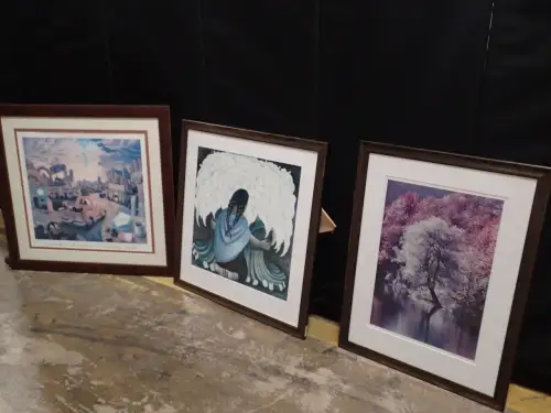 (3) Framed Artwork