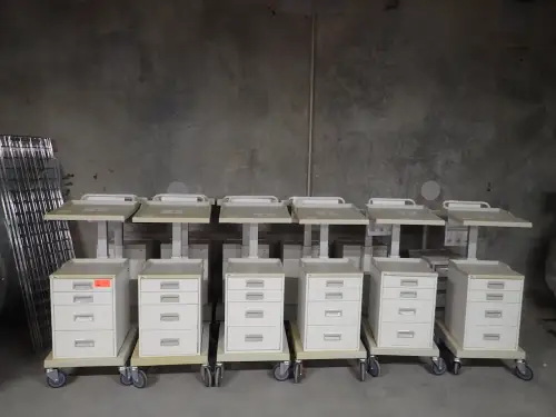 (12) Inner Space Cabinets on Casters