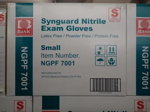 105 Cases of Large Synguard Nitrile Exam Gloves (Expire)