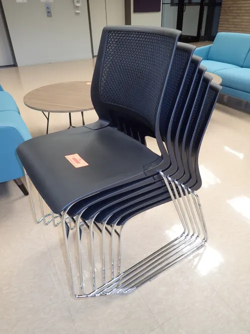 (6) Stackable Chairs (2nd Floor Lobby)