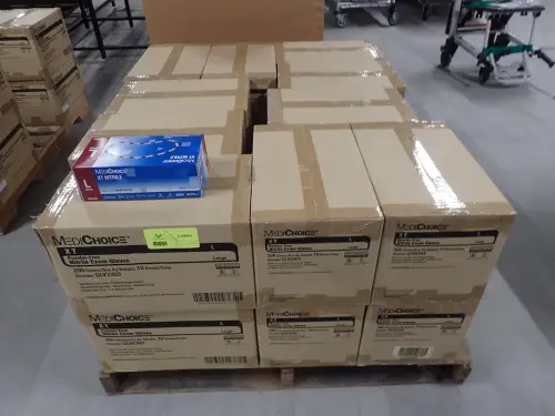 (40,000) Large Nitrile Exam Gloves (NEW IN BOX)
