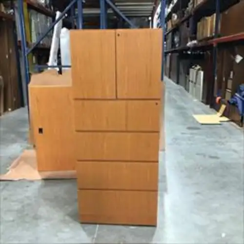 (26) Woden Cabinets