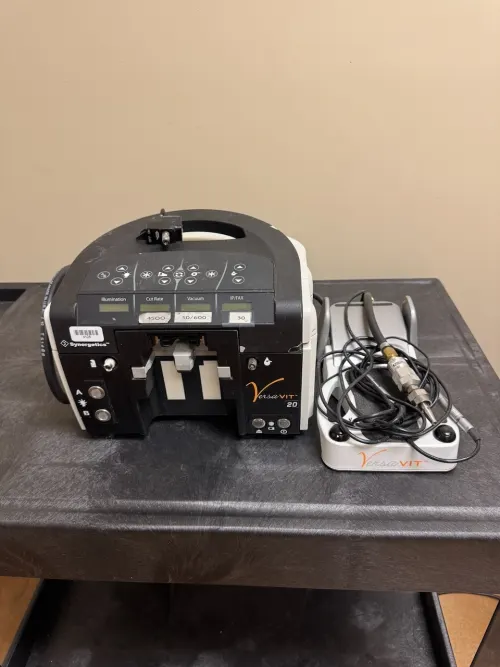 (1) Synergetics Versa VIT 2.0 Portable Vitrectomy