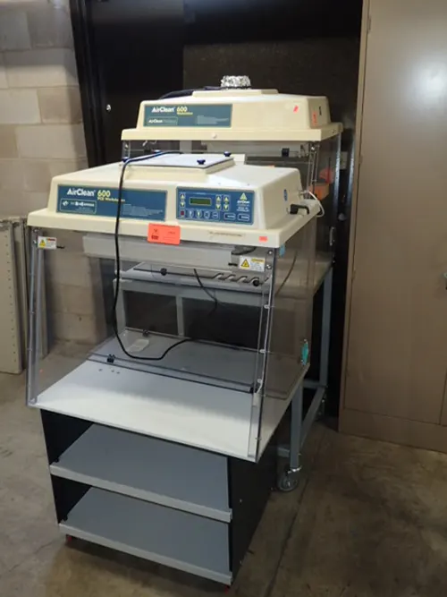 (2) Airclean Workstations 