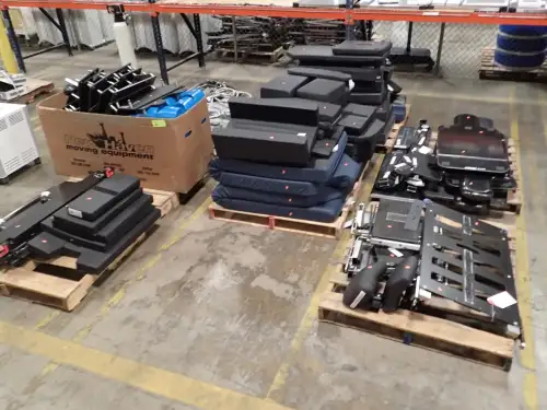 (7) Pallets Assorted Surgical Table Accessories