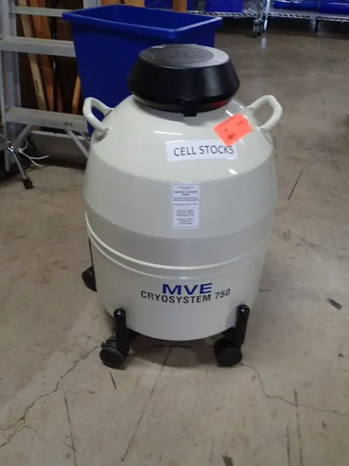 (1) MVE Cryosystem 750 Nitrogen Tank