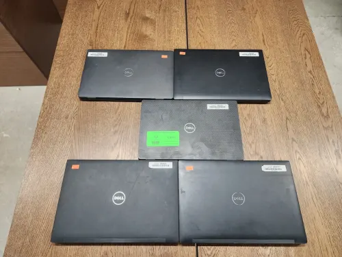 (5) Dell Laptops