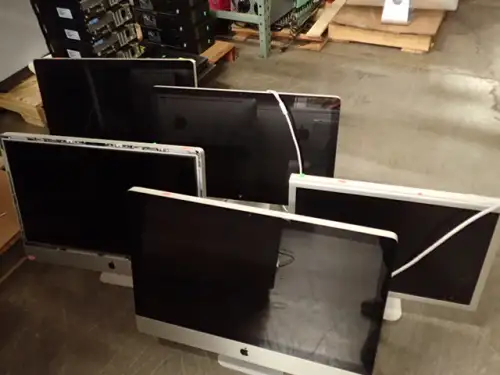 (7) Apple iMac All-In-One Computers (Hard Drives Removed)