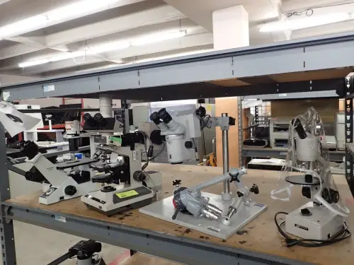 (4) Assorted Microscopes