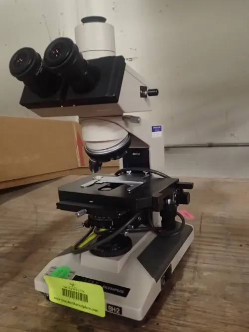 (1) Olympus BH-2 Microscope With (2) Objectives