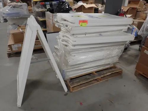 (1) Pallet Assorted A-Frame Portable Signs